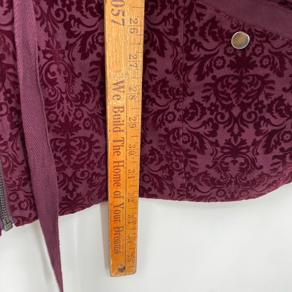 CJ Banks Plum Utility Jacket - Picture 10 of 16